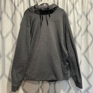 Nike Men's Dry-Fit Pullover Hoodie in Grey